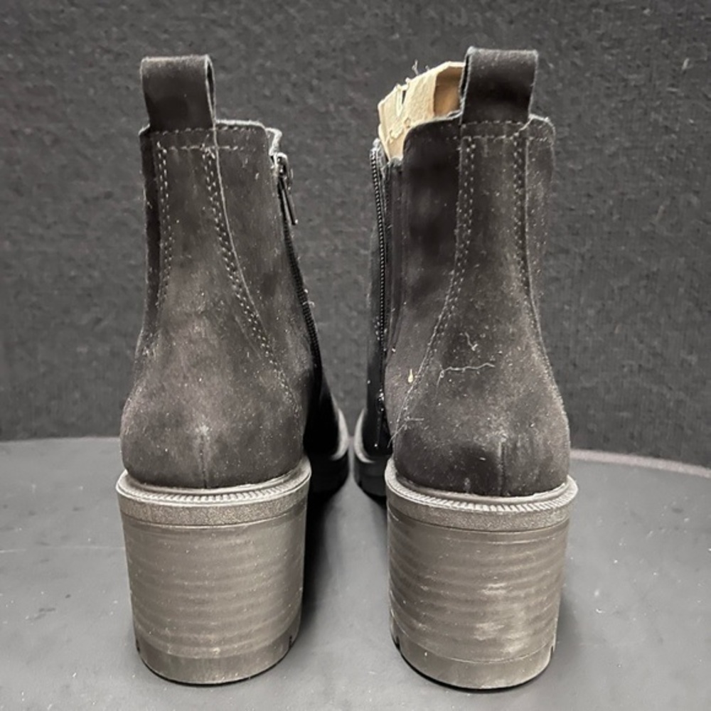 Lucky Brand Bootie‎ Sodeti Oiled Suede New in Box - Picture 4 of 9